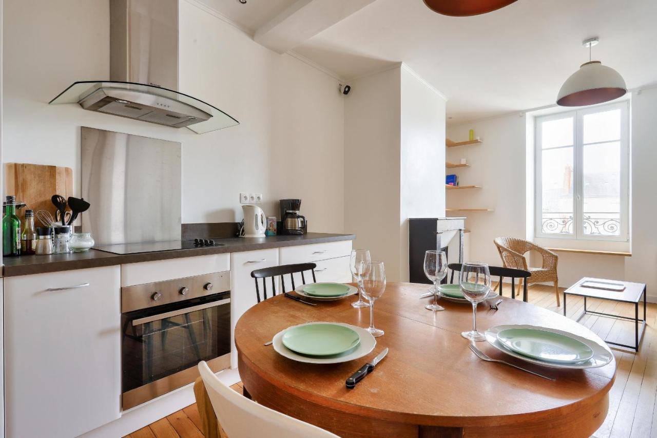 Plein Centre De Nantes : Appartement Pour 4 ภายนอก รูปภาพ